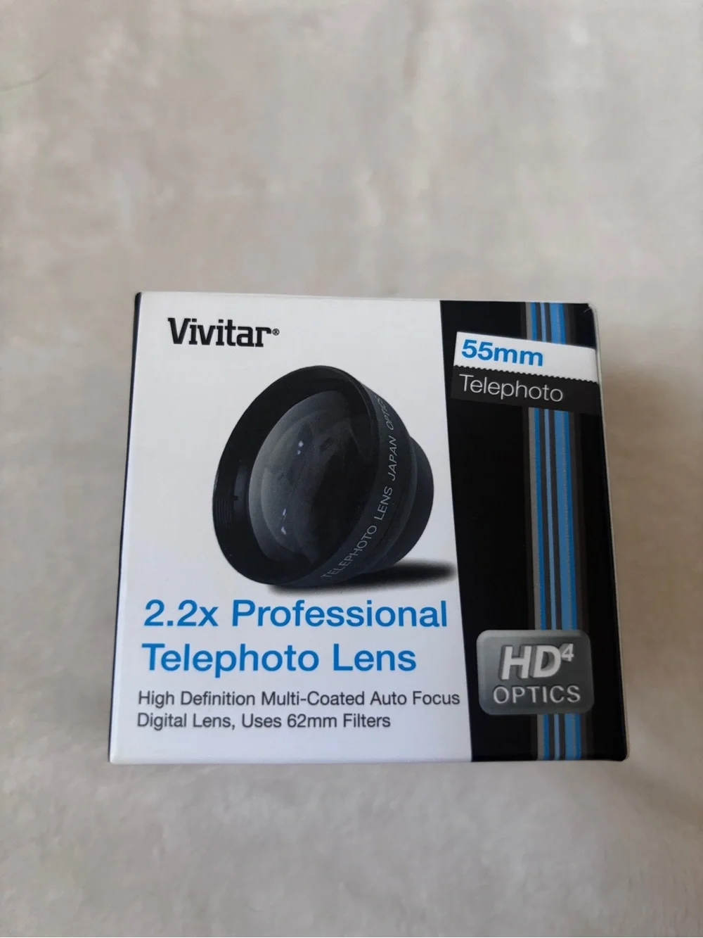 Camera Lens Accessory Bundle - Vivitar & UltimaxX Telephoto, Wide Angle, Filters